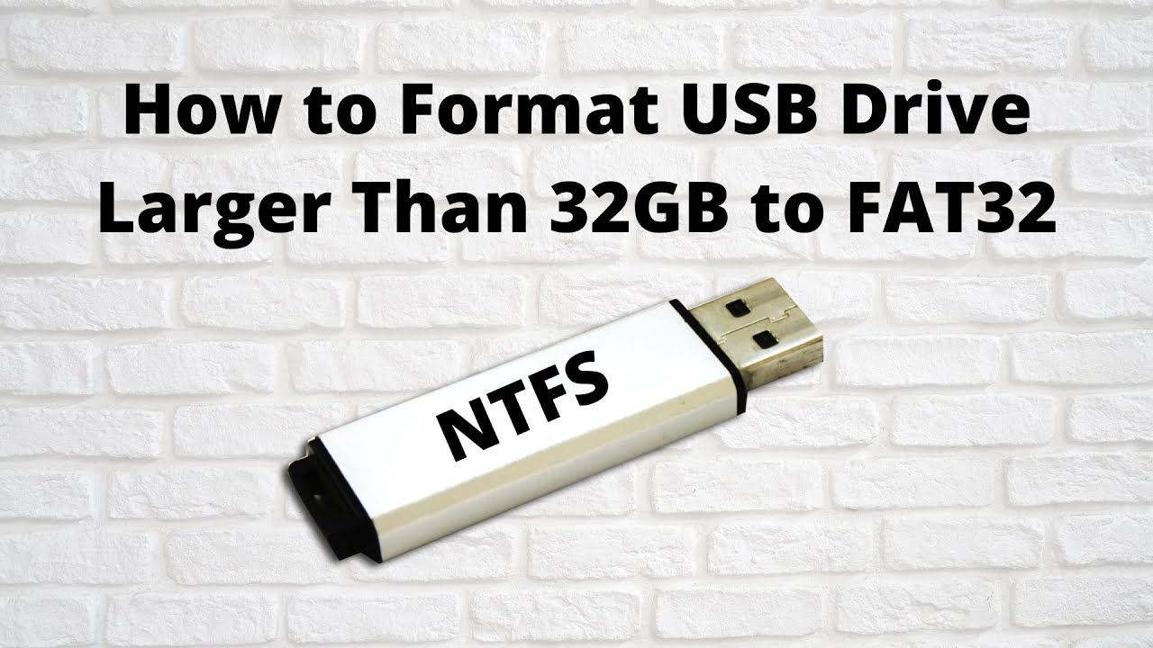 ntfs or fat 32 bootable usb for mac